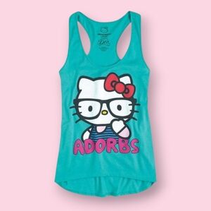 Hello Kitty Sanrio "Adorbs" Nerdy Tank Top
